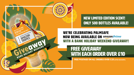 Palm Safe is now on Amazon and we are celebrating with a limited-edition scent giveaway!