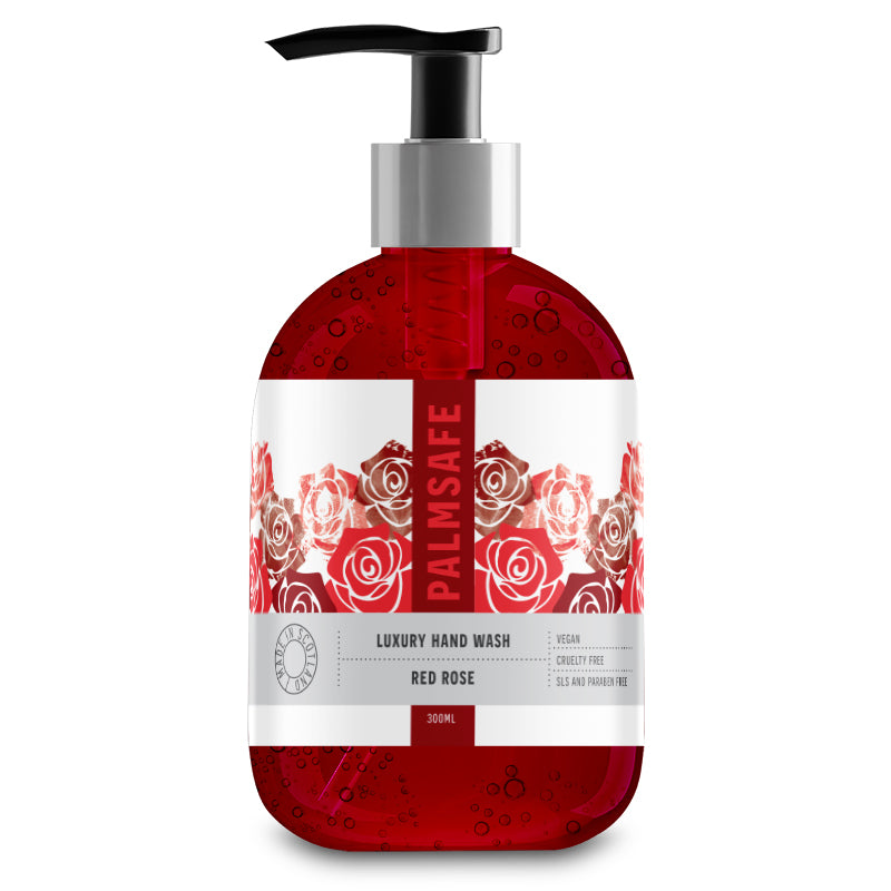 Palm Safe Luxury Hand Was - Red Rose Scent