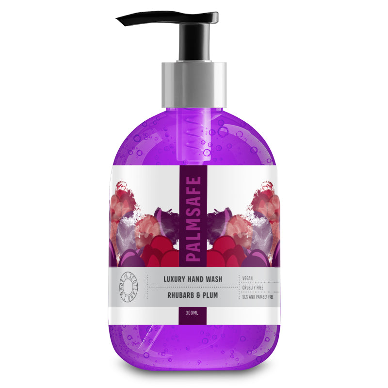 Palm Safe Luxury Hand Was - Rhubarb and Plum Scent