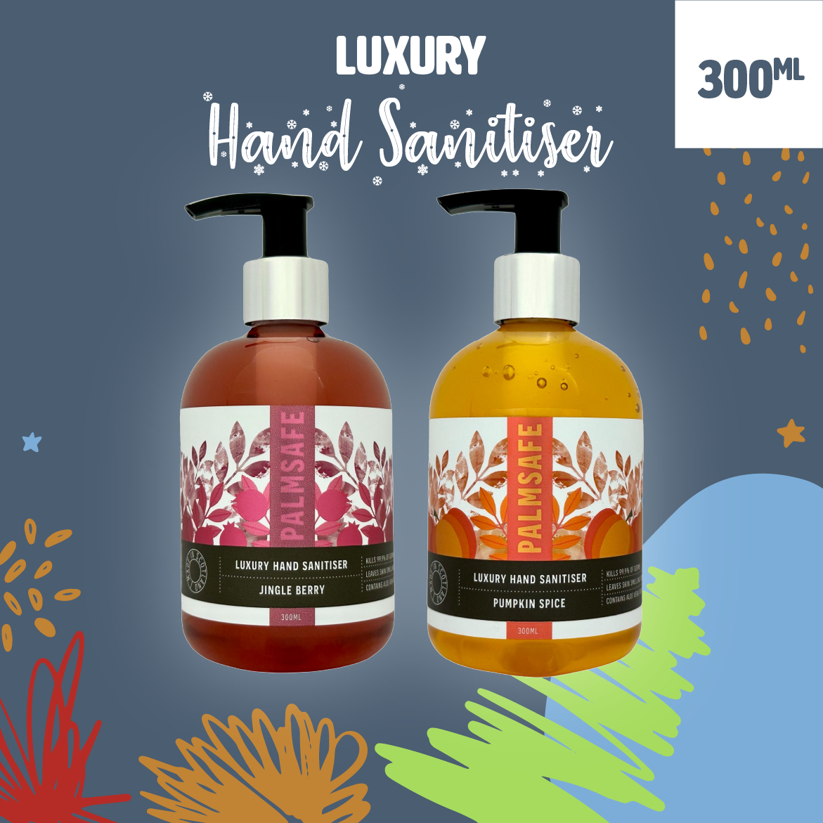 Christmas Luxury 300ml Hand Sanitiser