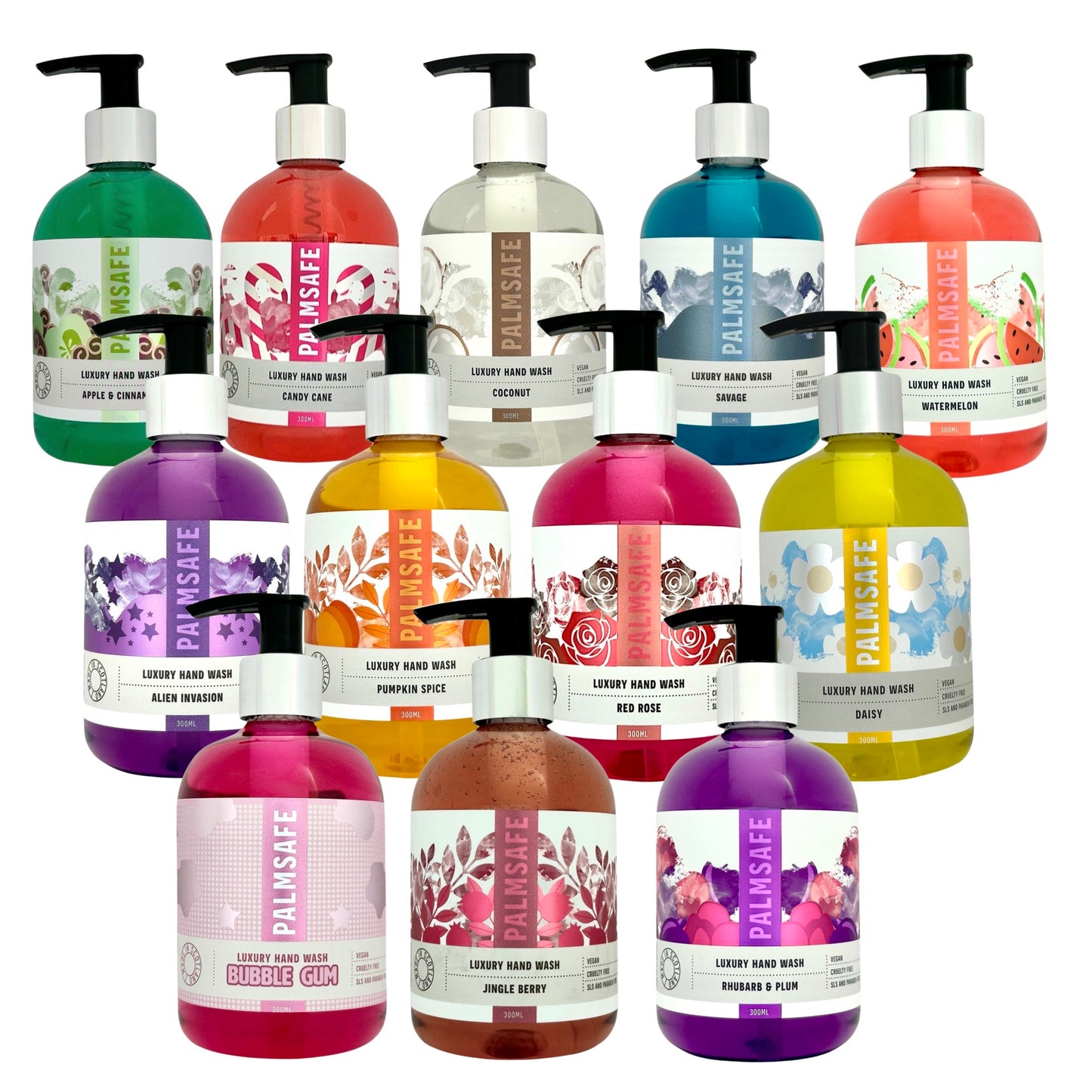 Palm Safe Luxury Hand Wash Collection