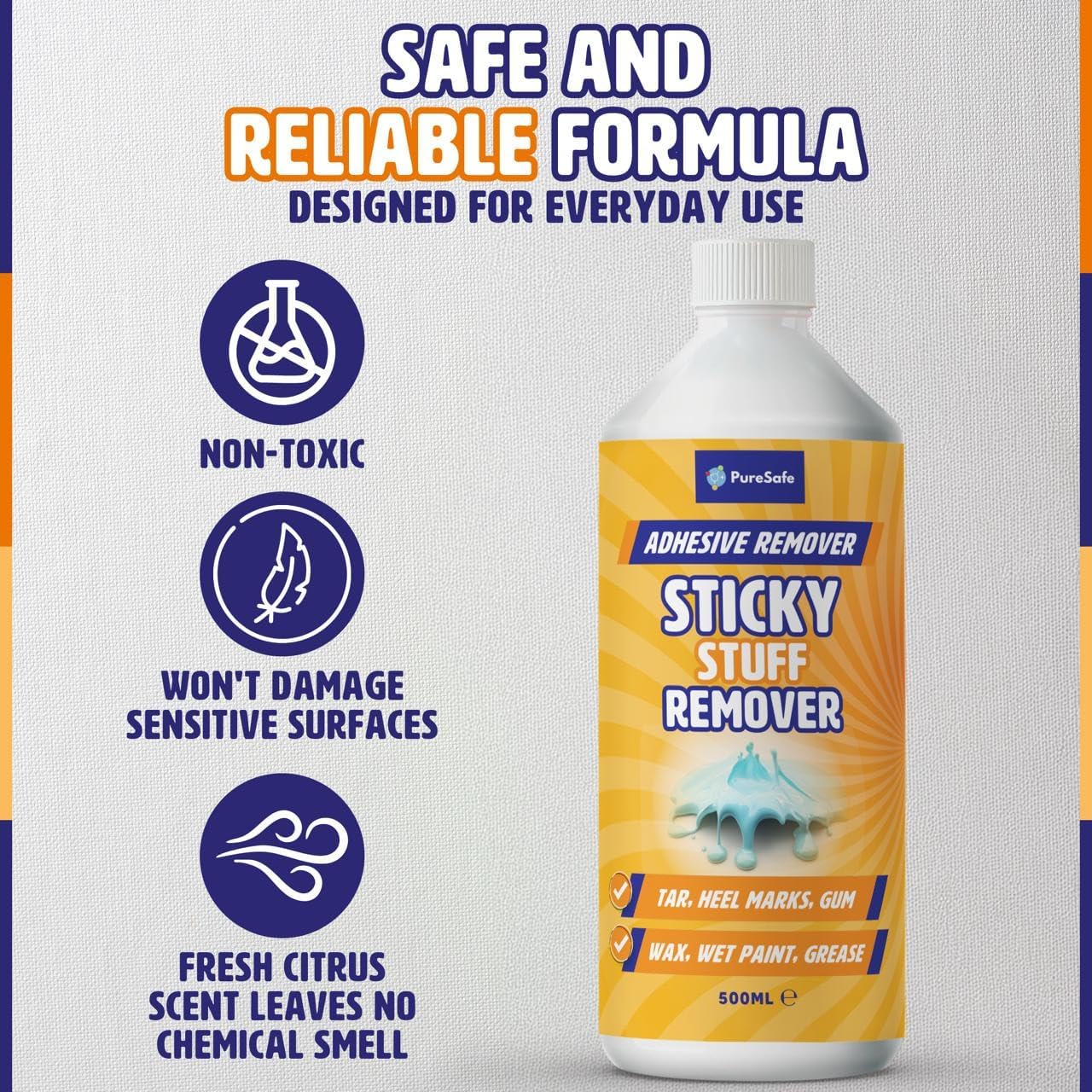 Pure Safe Sticky Stuff Remover