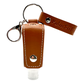 Keychain Leather Cased Refillable Sanitiser Bottle - Stock Clearance